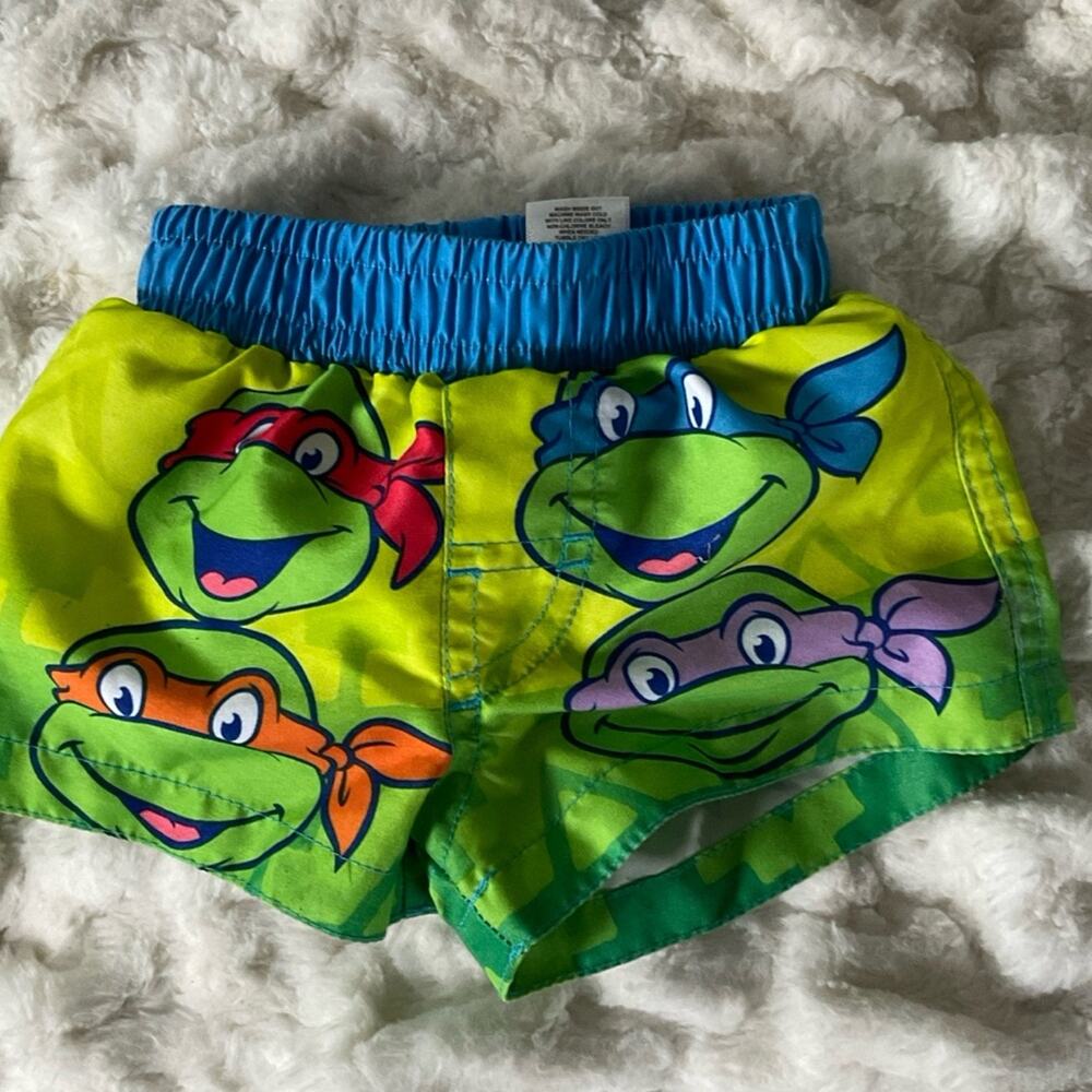 0-3 boys TMNT swim trunks ( teenage mutant ninja Turtles)